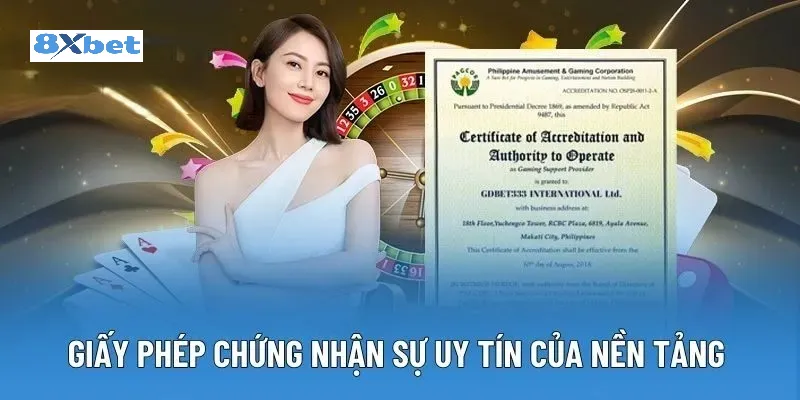 8xbet uy tín có phải sự thật không? Review mới nhất 2025 2 Giấy kiểm định 8xbet uy tín đến từ các tổ chức hàng đầu